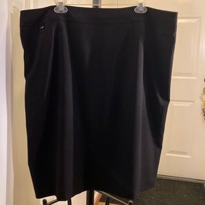 Calvin Klein plus SZ 18 skirt, black